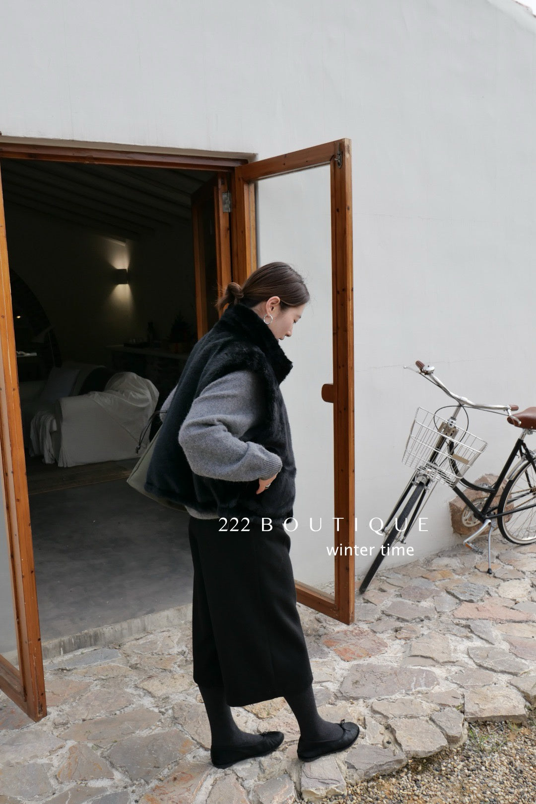 19a97 Reversible winter vest