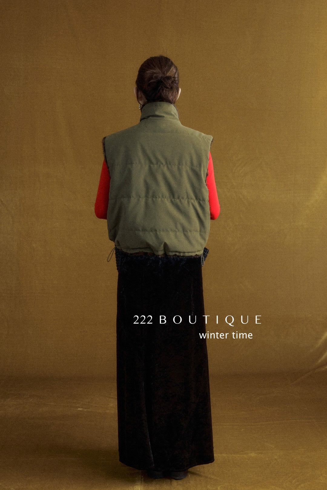 19a97 Reversible winter vest