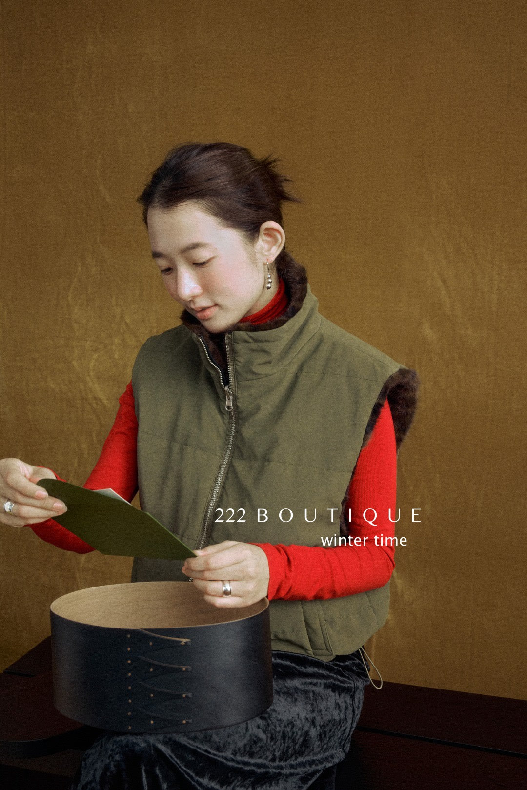 19a97 Reversible winter vest