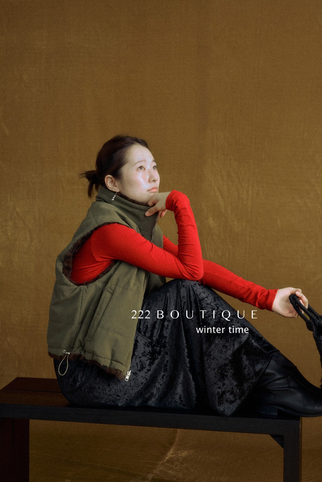 19a97 Reversible winter vest