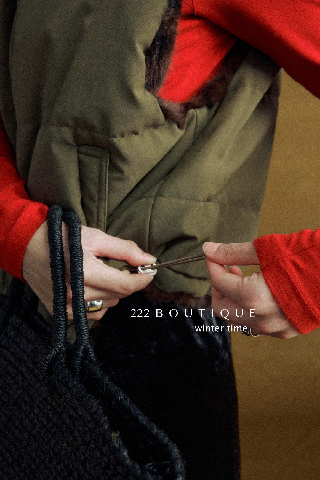 19a97 Reversible winter vest