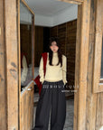19q22 Cashmere blend cropped straight-leg pants