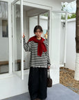 19q22 Cashmere blend cropped straight-leg pants