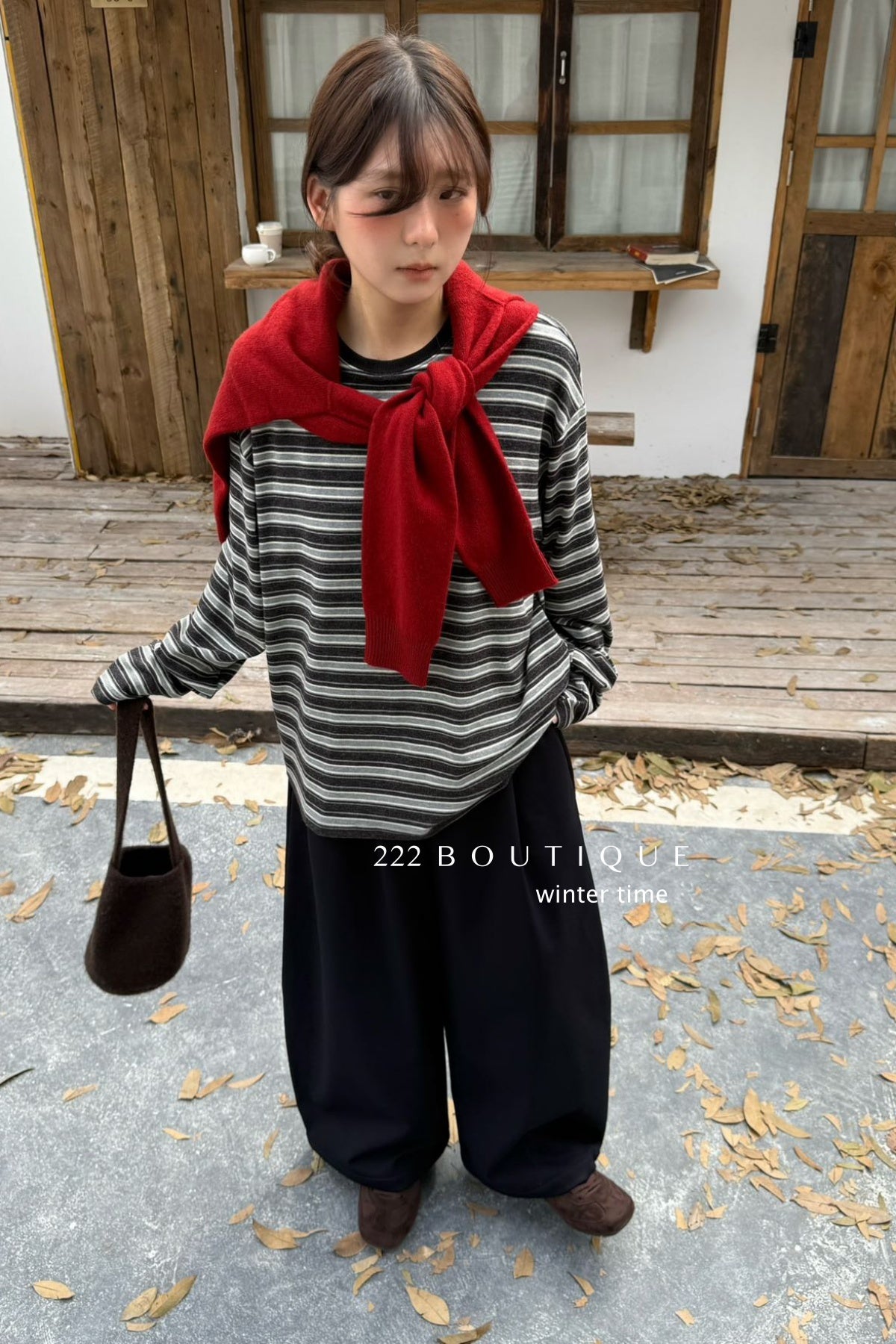 19q22 Cashmere blend cropped straight-leg pants