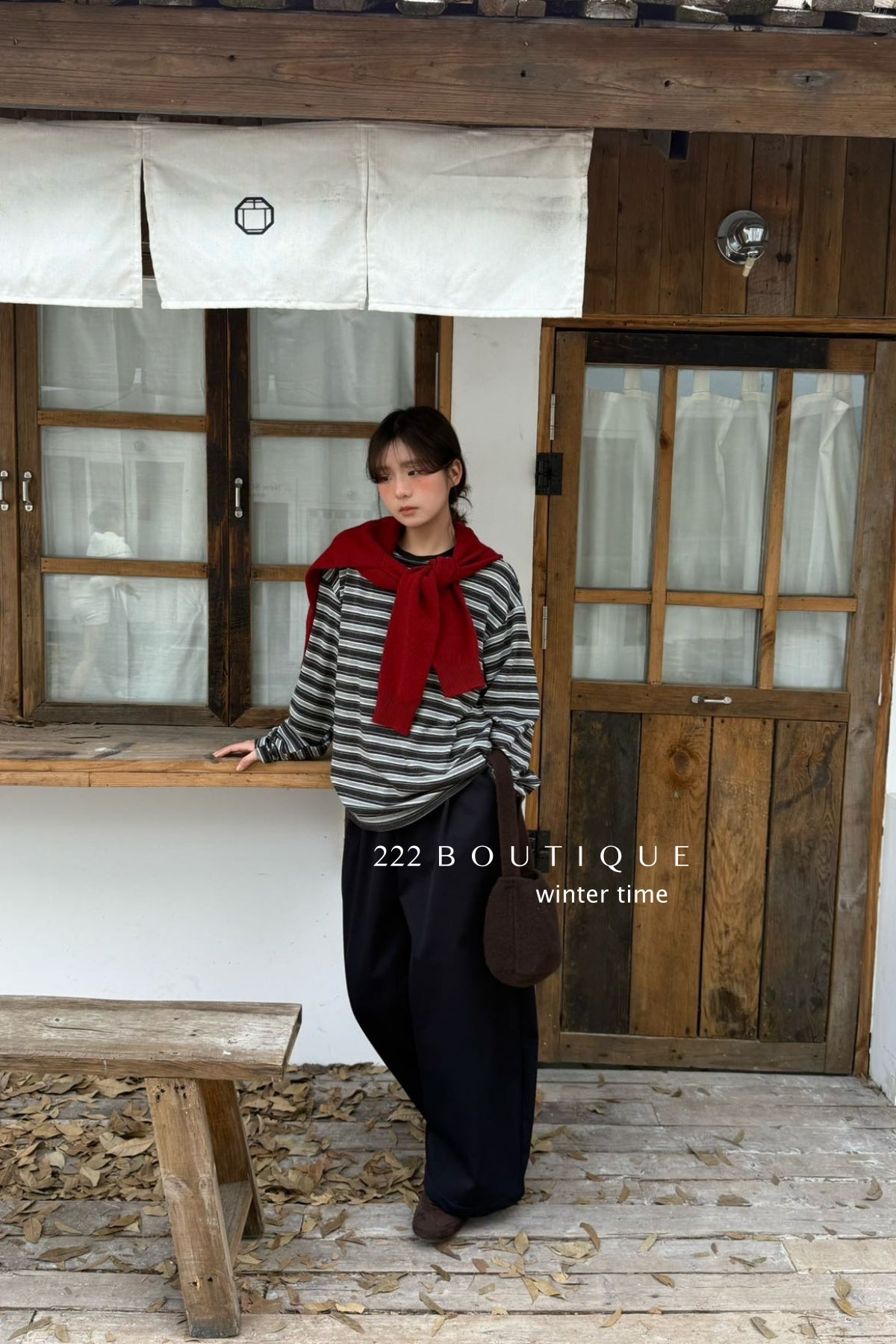 19q22 Cashmere blend cropped straight-leg pants