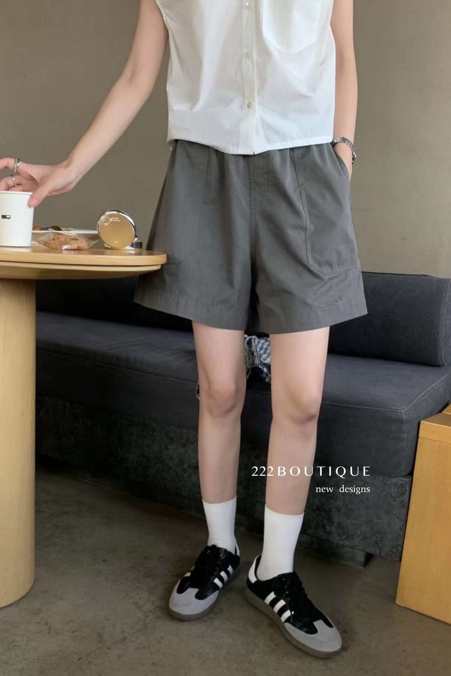 shorts kakhi