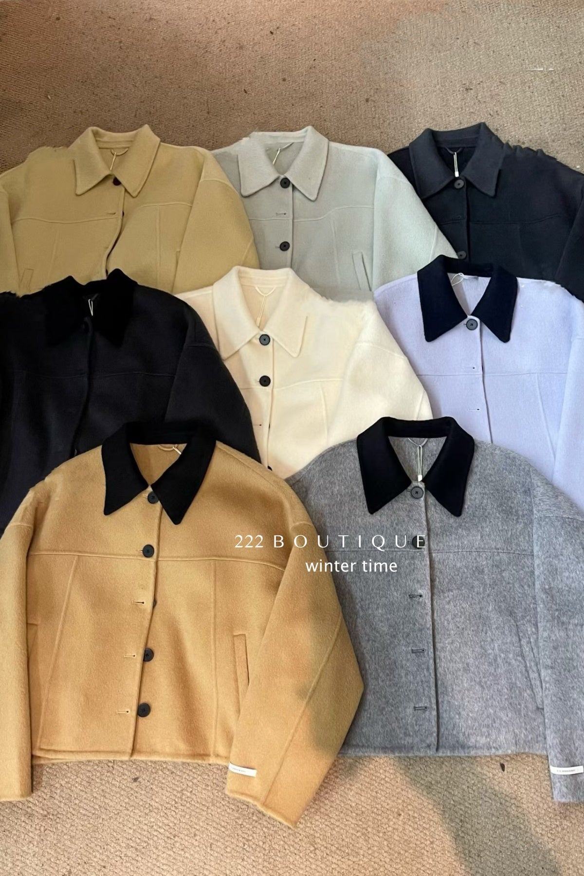 19a117 Cashmere wool coat