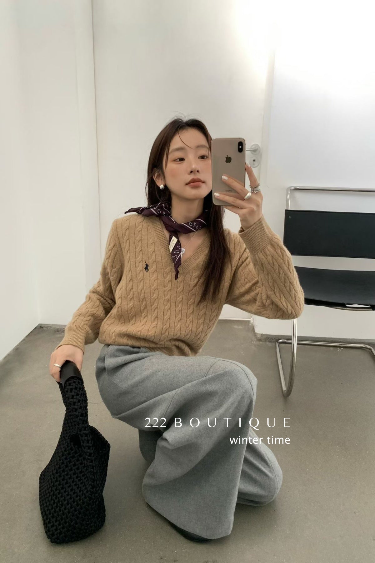 18q27 Wool wide-leg trousers