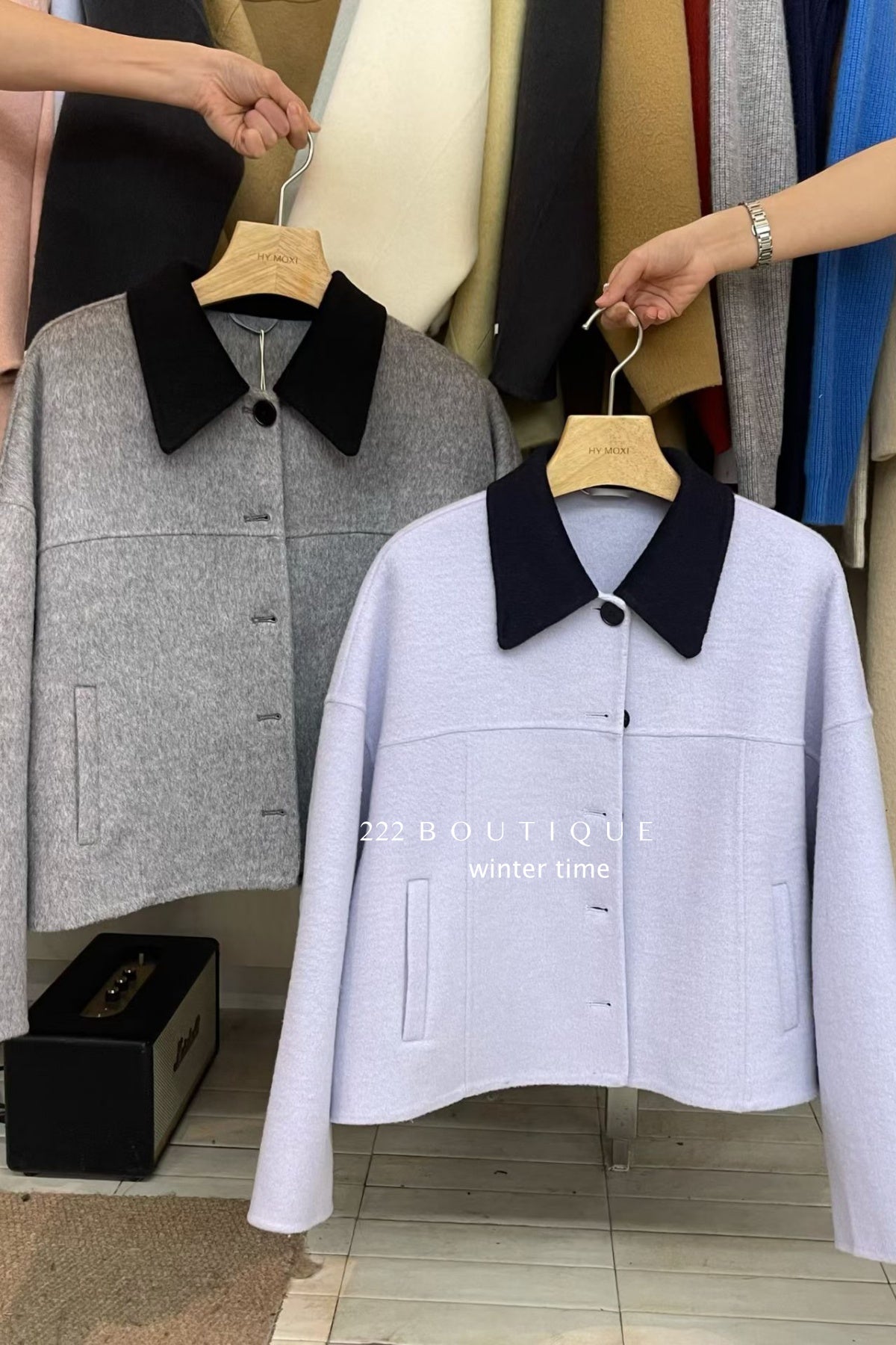 19a117 Cashmere wool coat