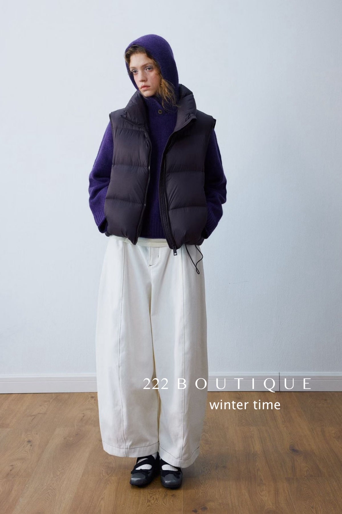 19a66 Down puffer vest