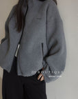 20a58 Shearling fleece jacket