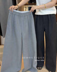 18q27 Wool wide-leg trousers
