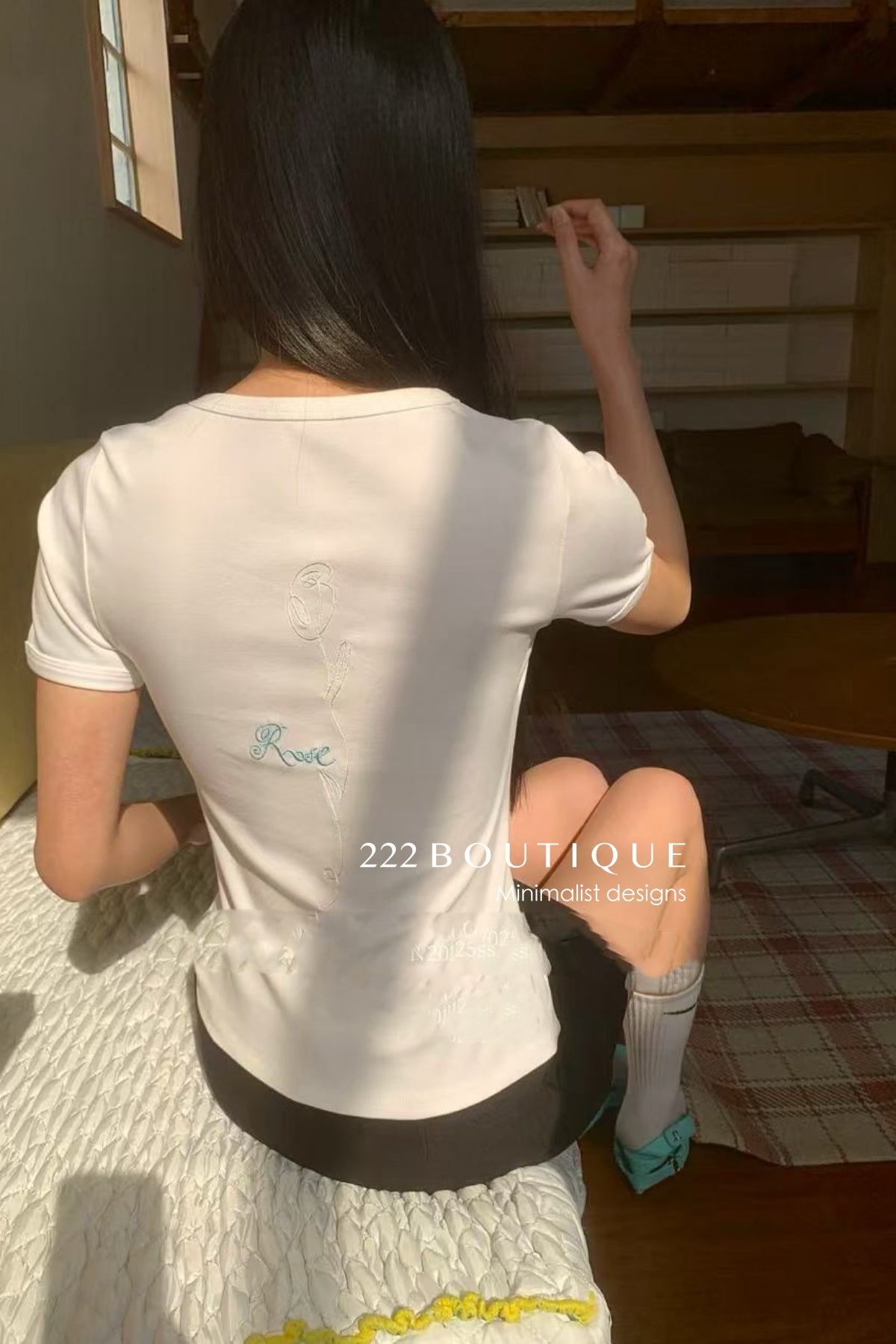 12a6 Basic cotton tee – summer candy colors