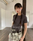 12a6 Basic cotton tee – summer candy colors