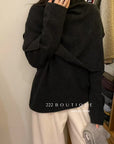 20a60 Double-layer cashmere top