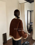 19a92 Suede shearling jacket