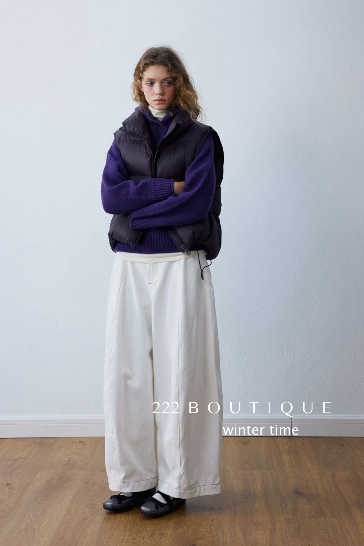 19a66 Down puffer vest