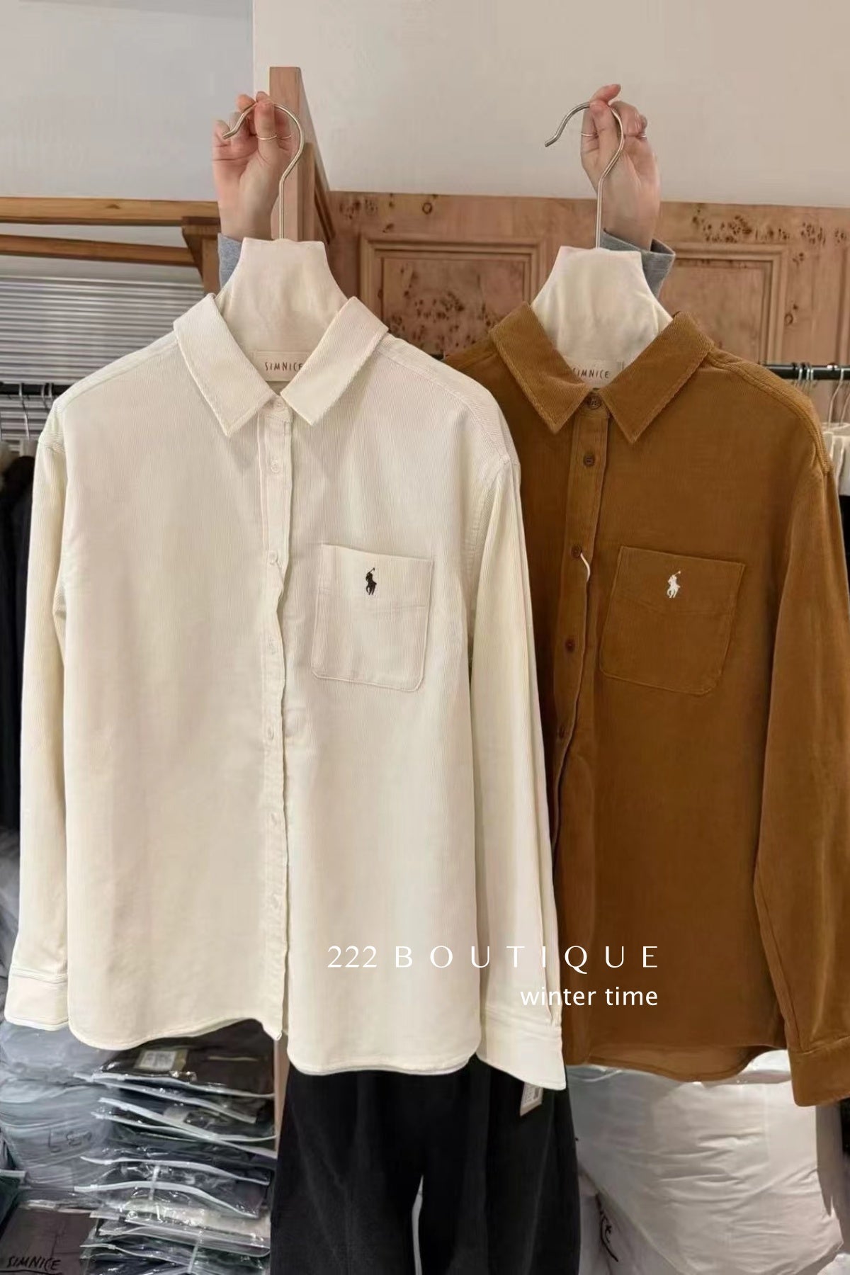 18a97 Corduroy shirt