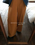 20q19 Wool cropped trousers