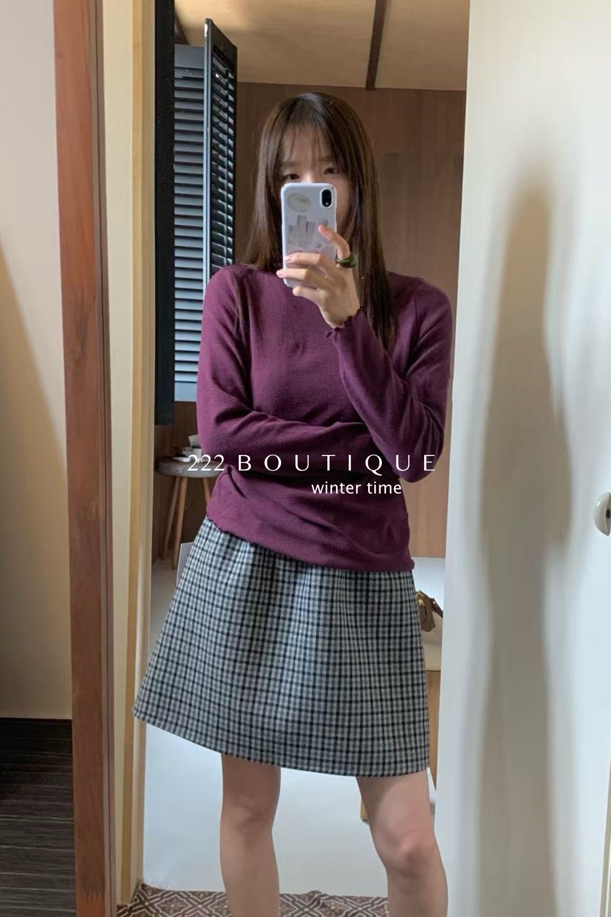 20v6  Elastic mini skirt