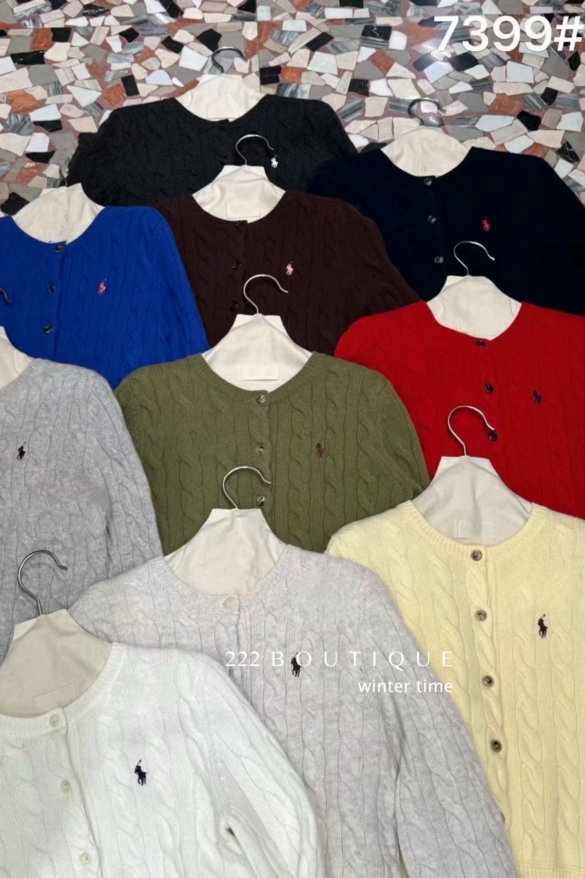 18a98 Cashmere cable-knit cardigan