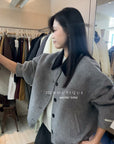 19a117 Cashmere wool coat