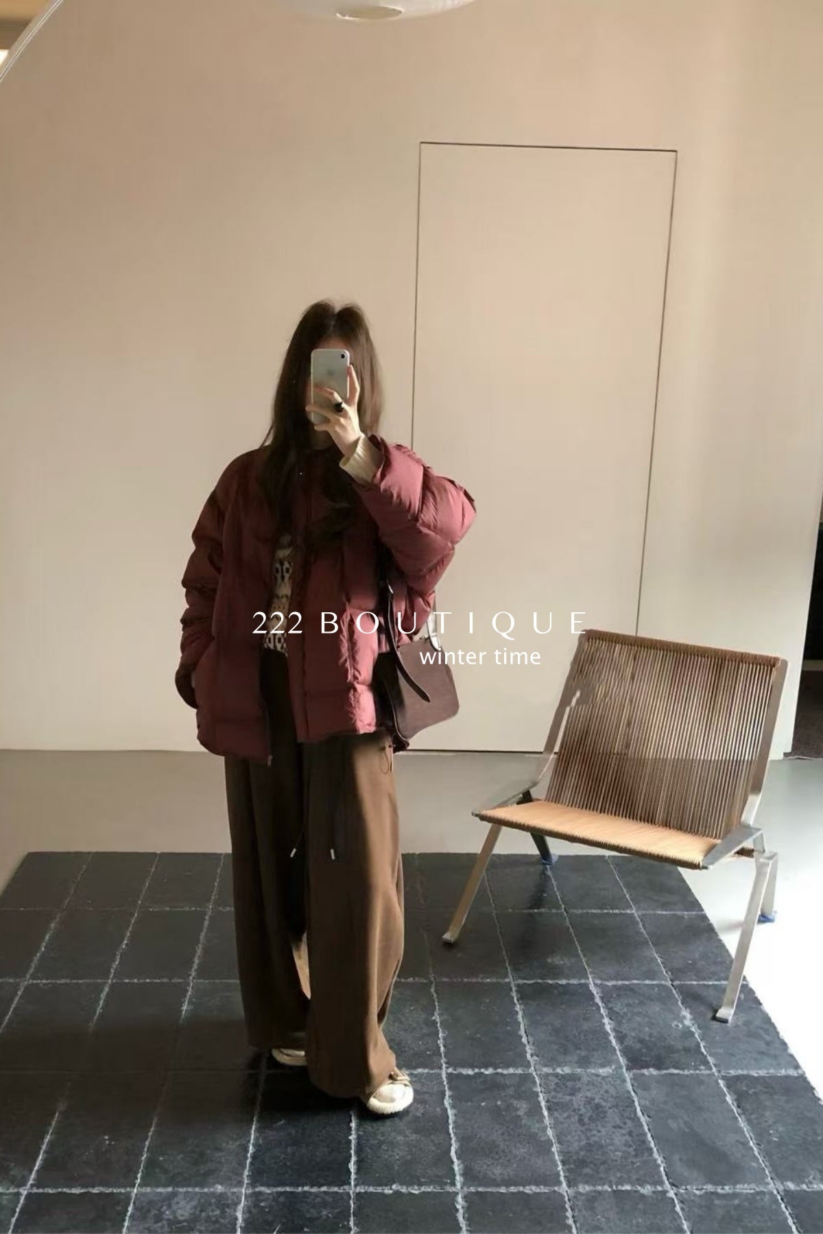20q19 Wool cropped trousers