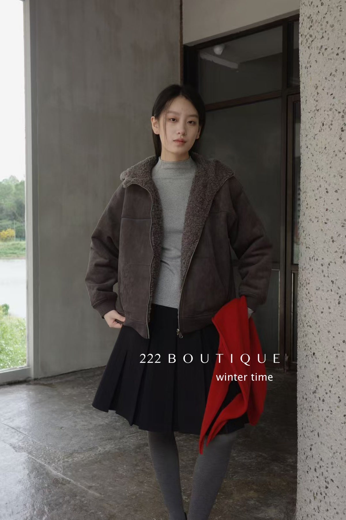 20a56 Shearling jacket