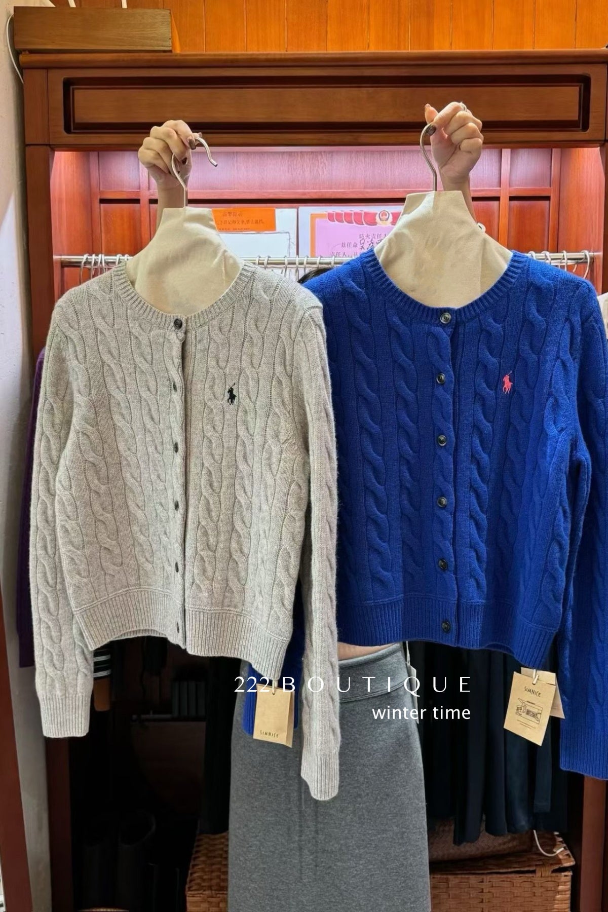 18a98 Cashmere cable-knit cardigan