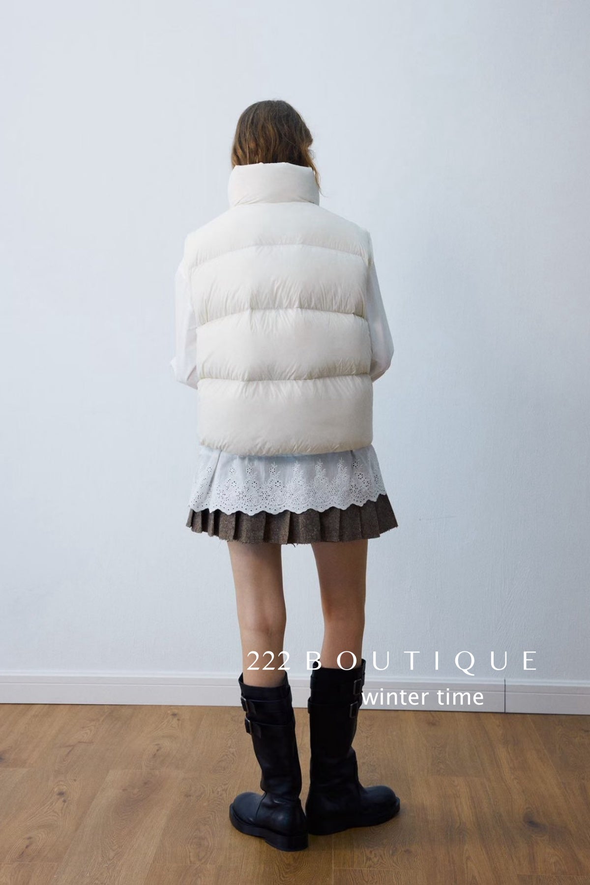 19a66 Down puffer vest