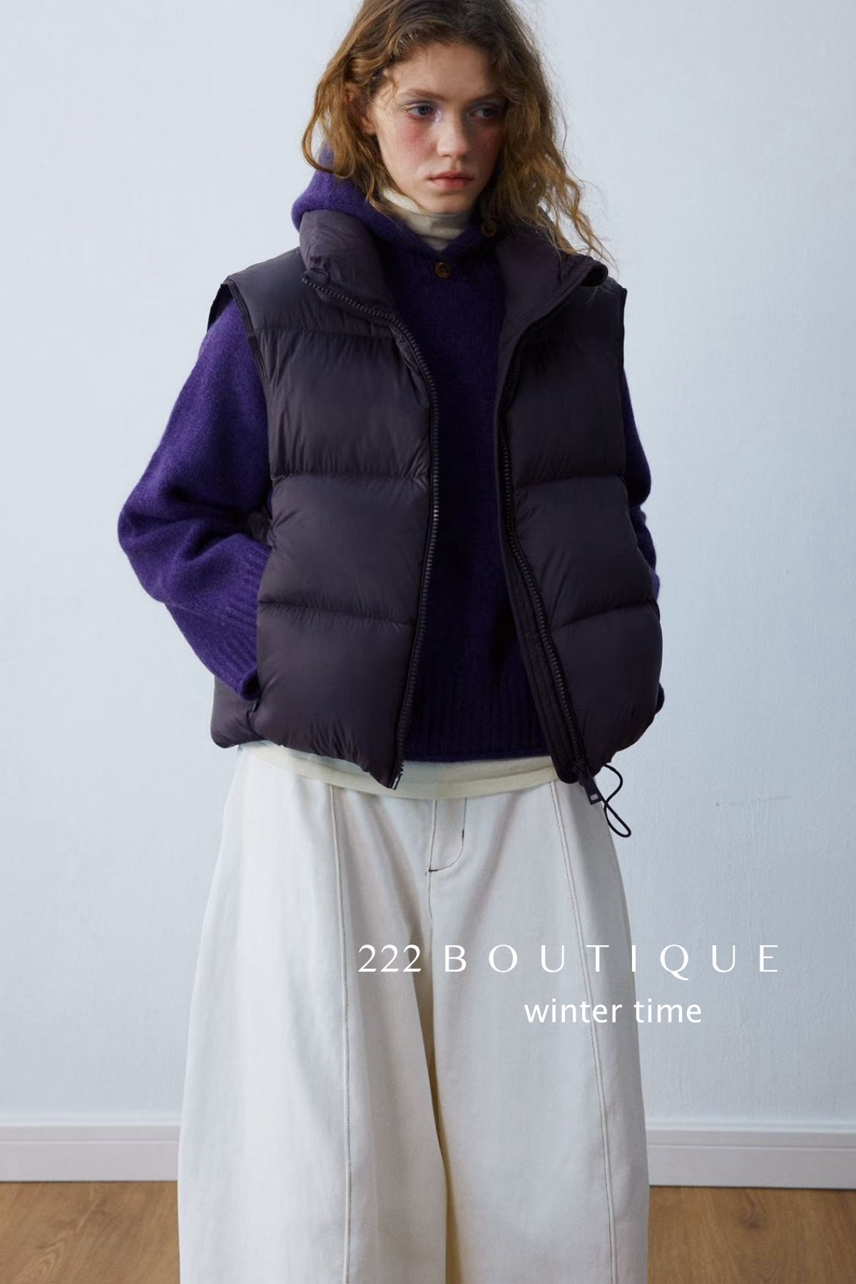 19a66 Down puffer vest