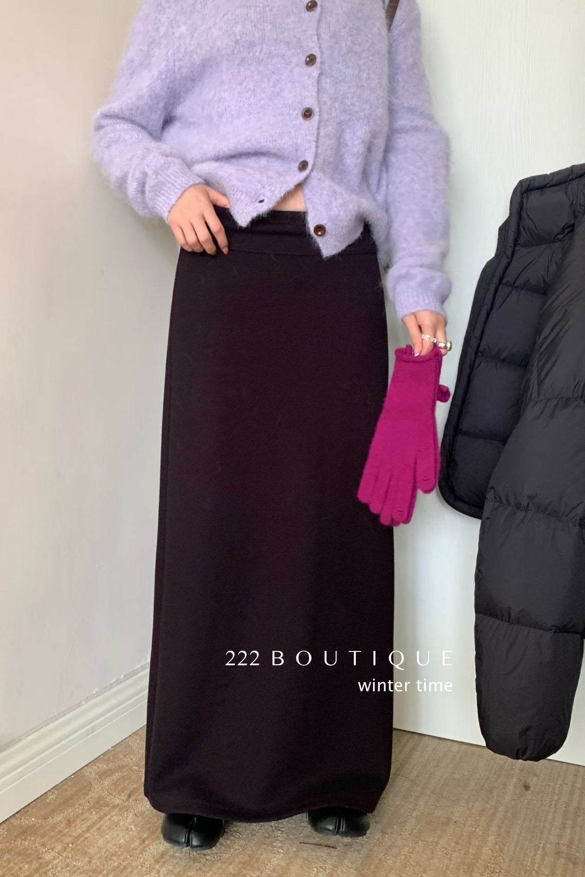 18v25 Cotton long skirt