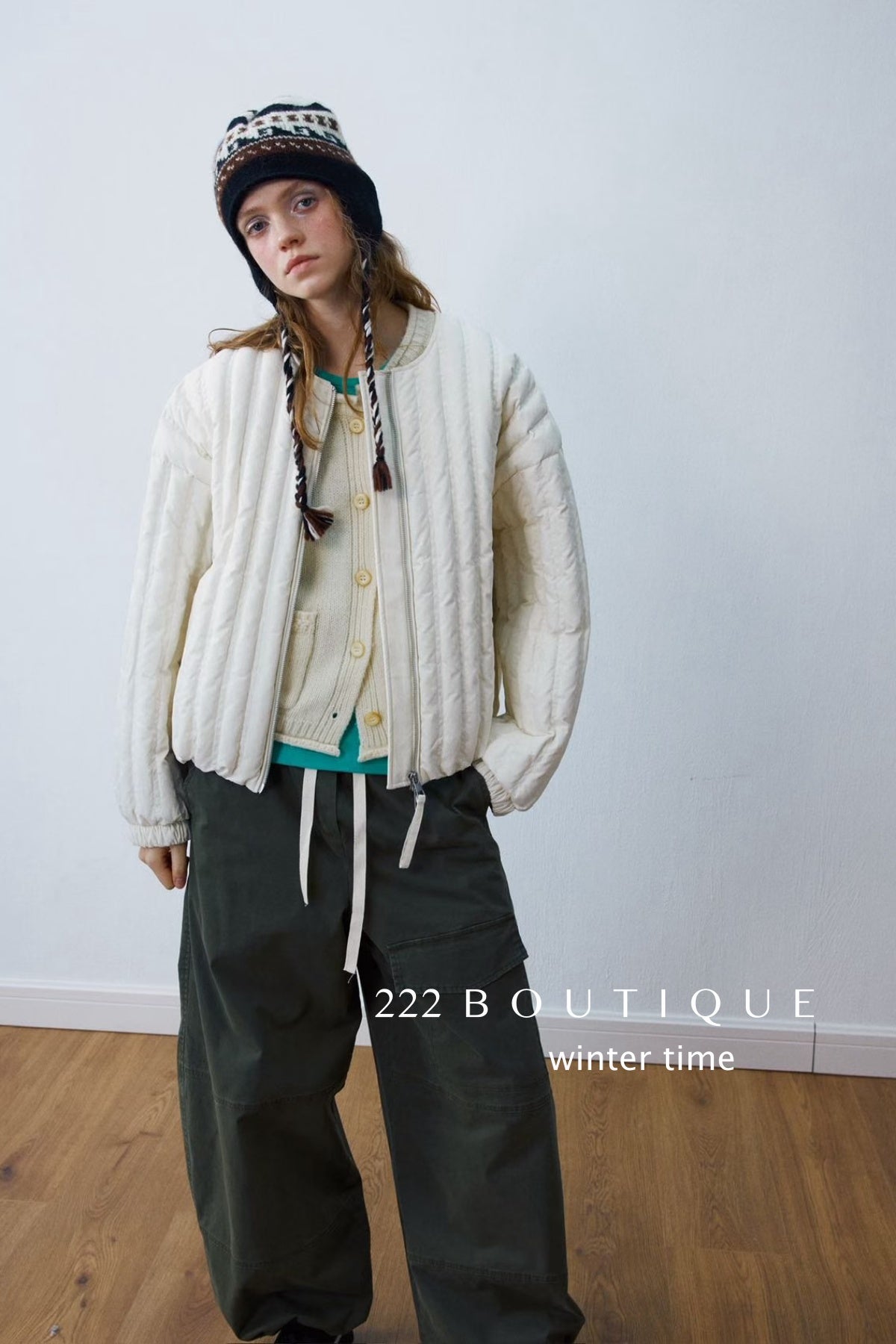 19a75 Down puffer jacket