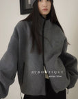 20a58 Shearling fleece jacket