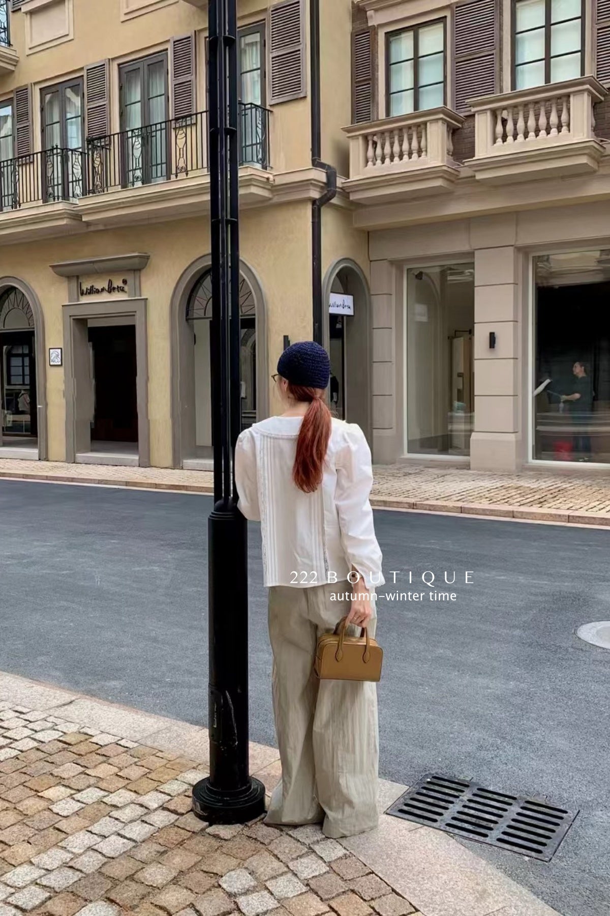 17a86 Short White Mandarin Collar Shirt – Korean-style Linen Fabric