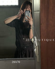 28a70 - SHEER  KNIT CARDIGAN