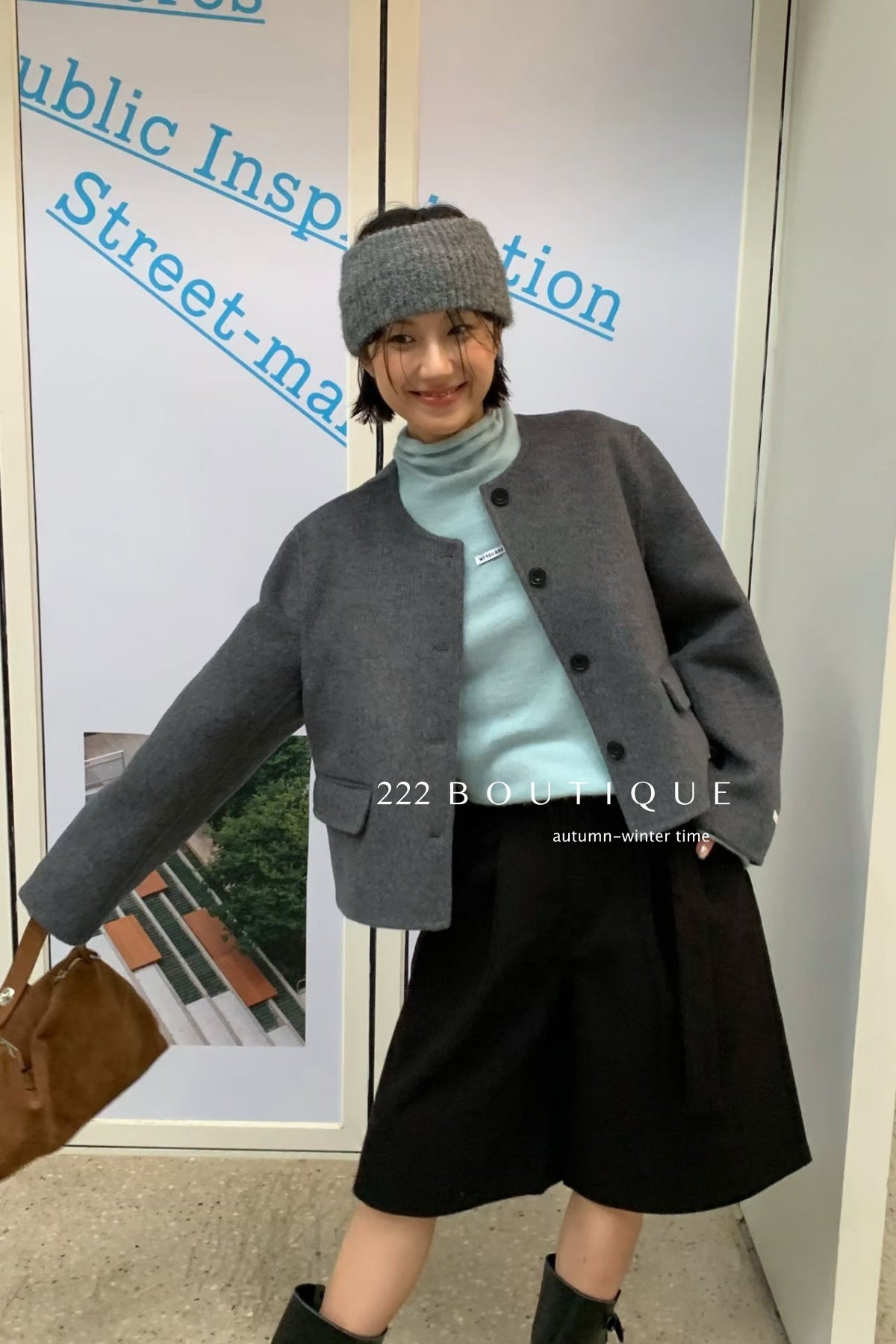 18a40 Cashmere handmade wool coat