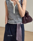 28a100 -  SLEEVELESS KNIT TOP