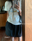 28a62 - PRINTED COTTON TEE