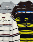 18a50 Cashmere striped sweater