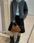 18a40 Cashmere handmade wool coat