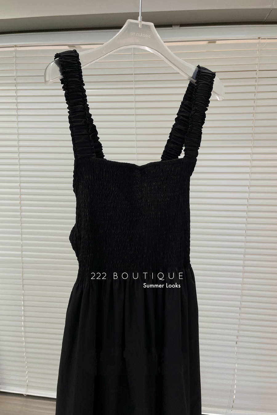 Cut-out back dress