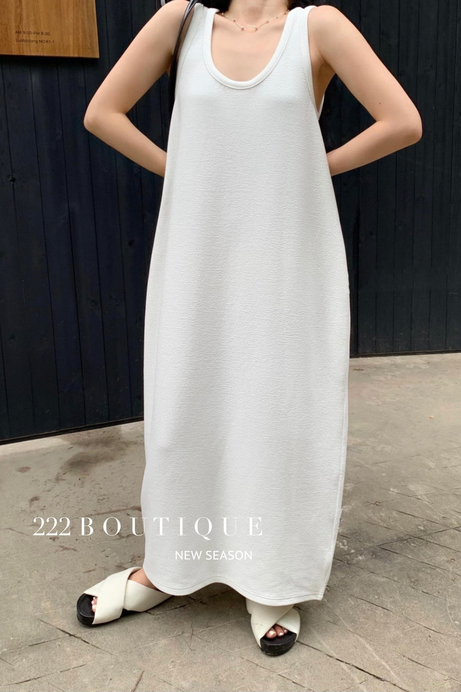 long cotton dress