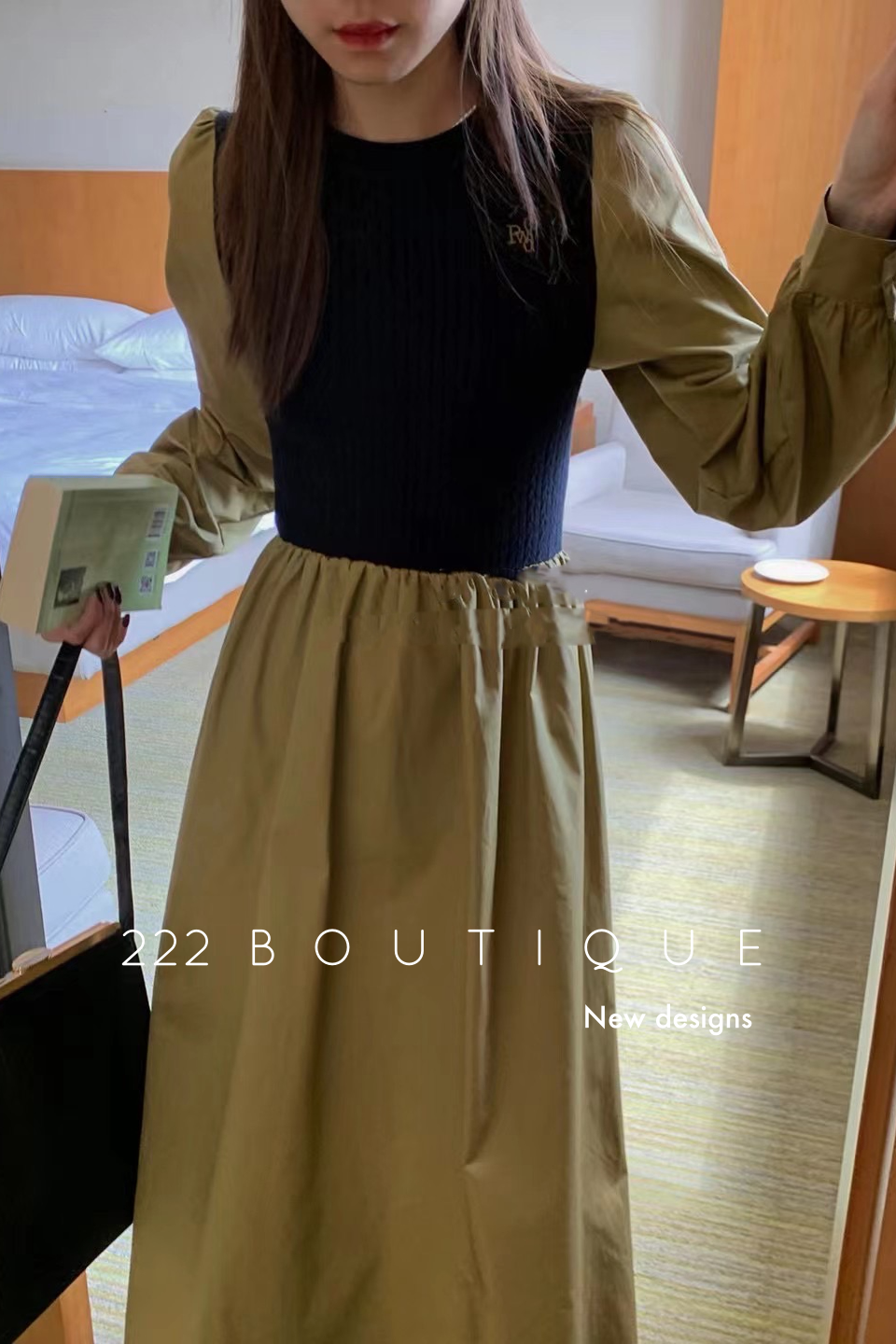 Knitted dress
