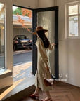 Long lurex dress