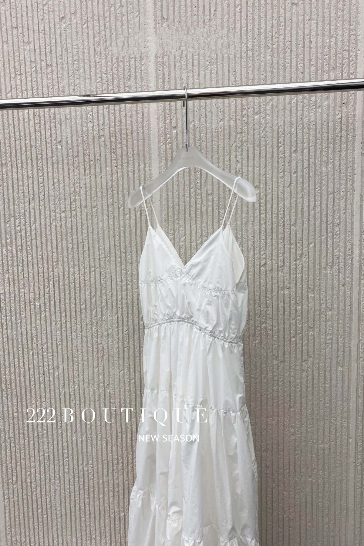 khaki sundress