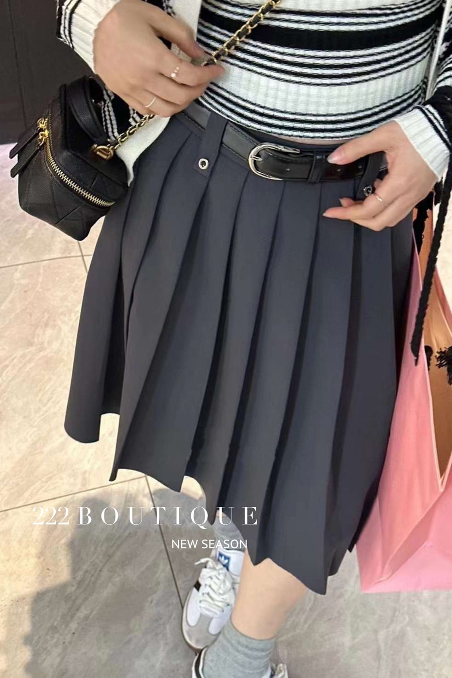 Medium Pleated Skirt