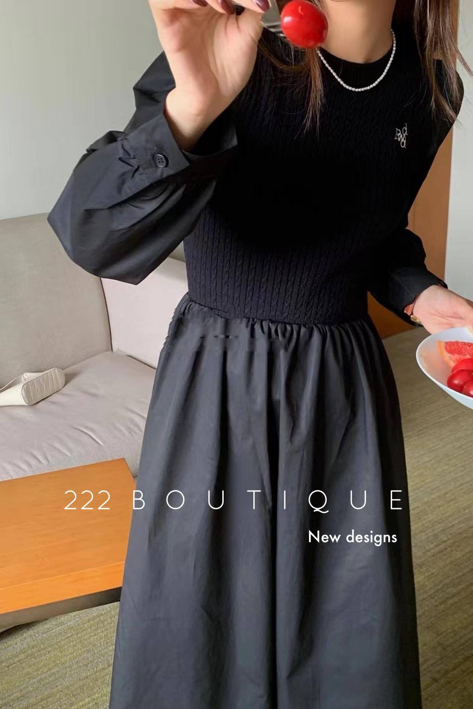 Knitted dress