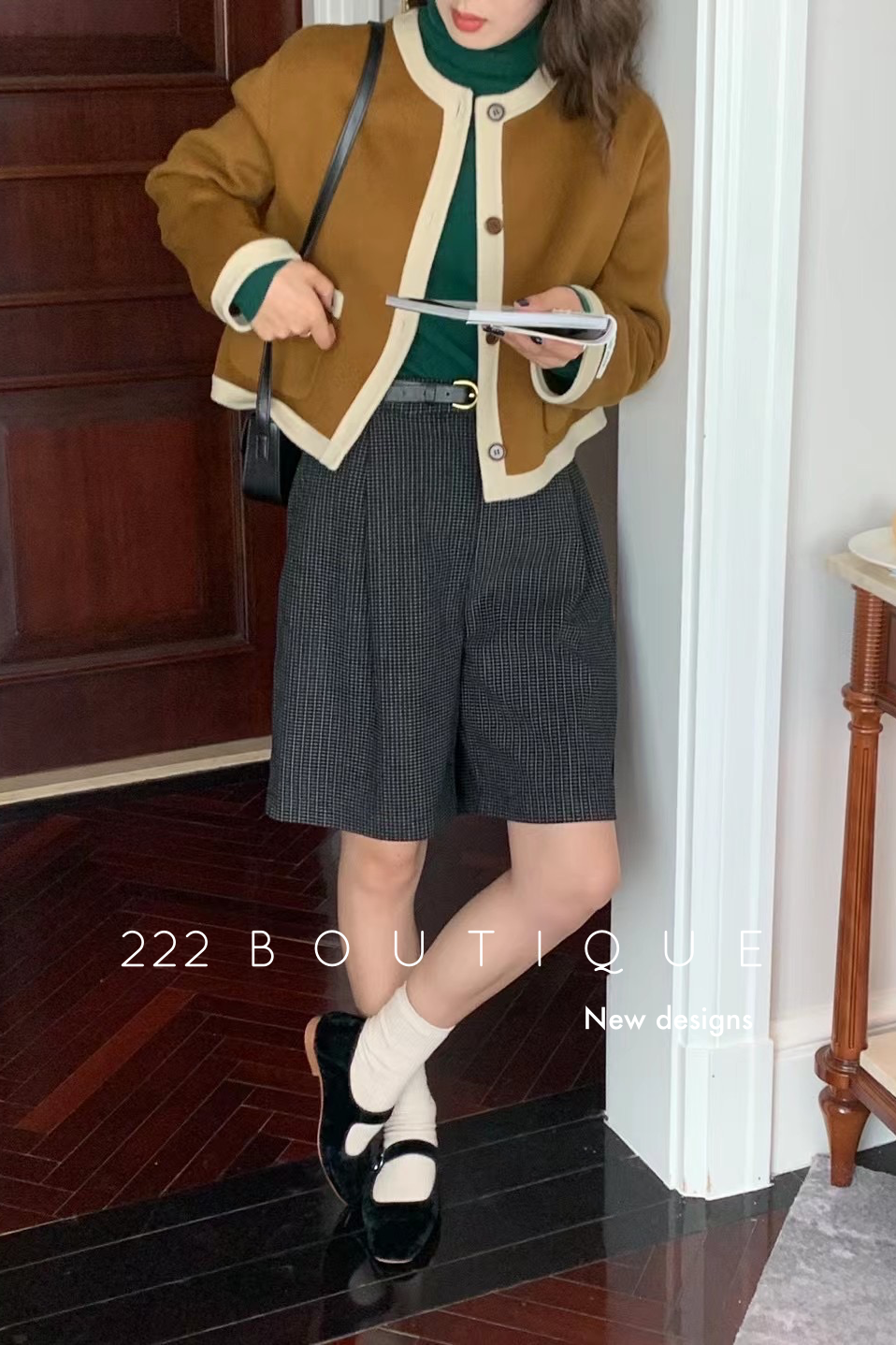 Handmade oversized wool coat