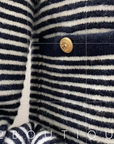 Striped cardigan